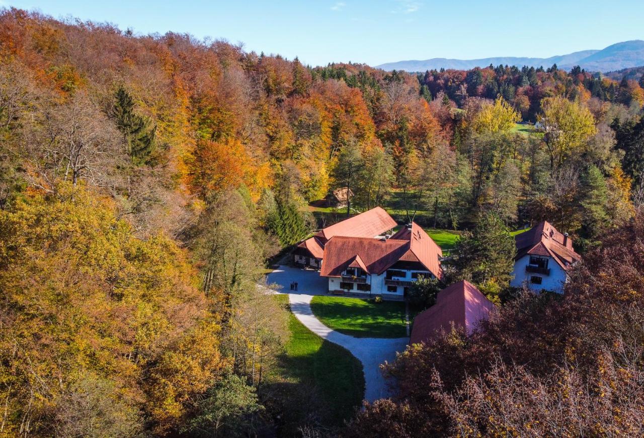 Domacija Seruga Countryside Hotel Novo Mesto Kültér fotó